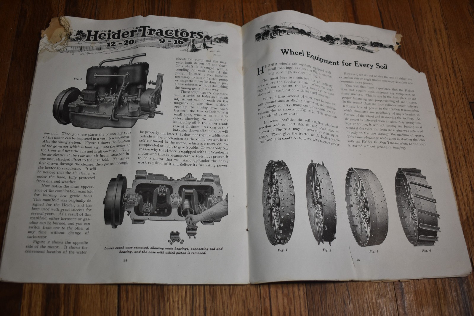 Vintage Heider Tractors Rock Island Plow Company Advertising Farm Sales Brochure