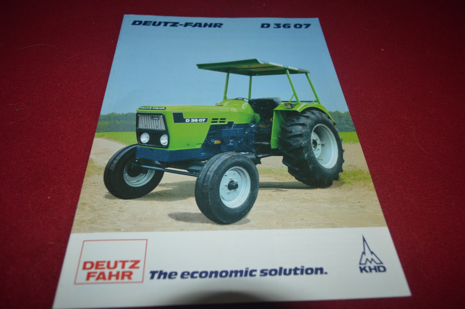 Deutz Fahr D 36 07 Tractor Brochure FCCA