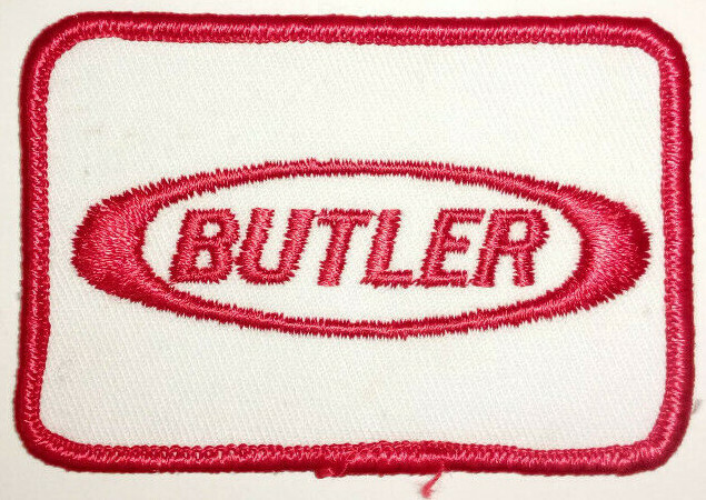 Vintage Butler Patch Badge Crest
