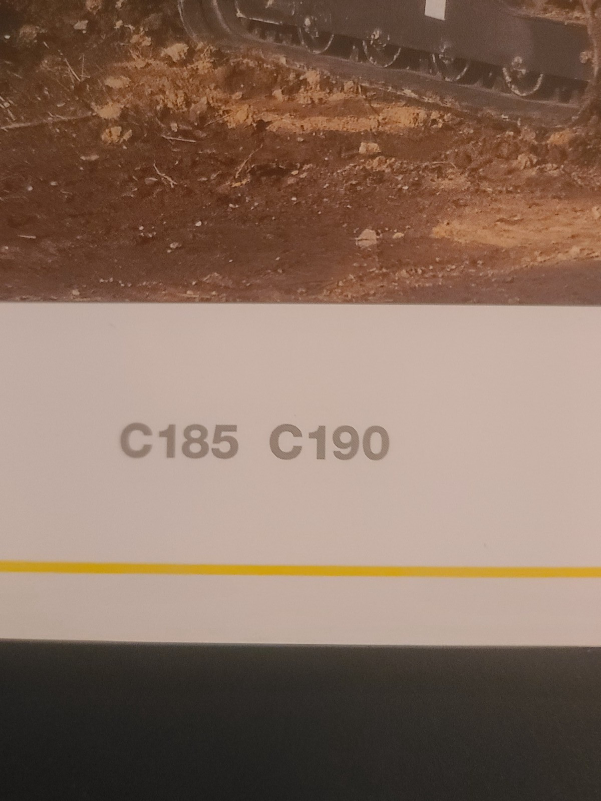 New Holland – C185 C190 Compact Track Loaders ORIGINAL Sales Brochure 2005