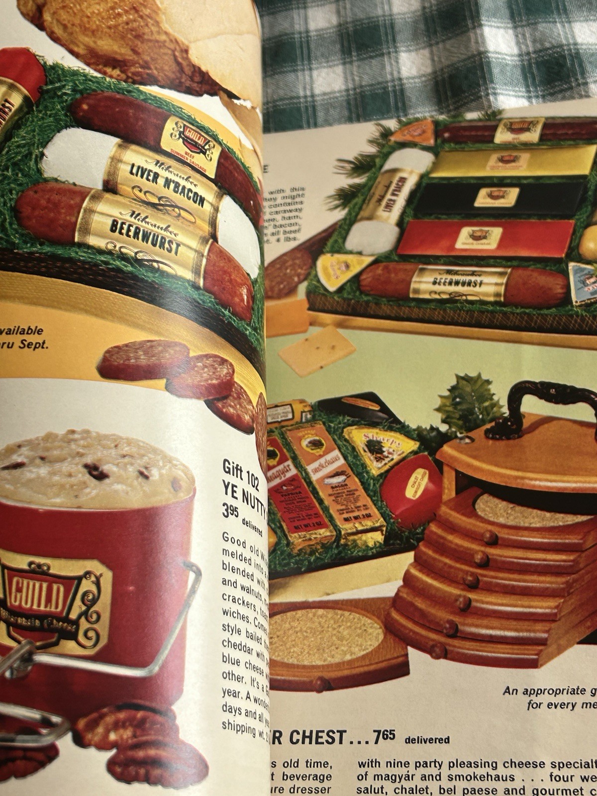 Vintage 1973 WISCONSIN CHEESE MAKERS GUILD Catalog 39 Pgs