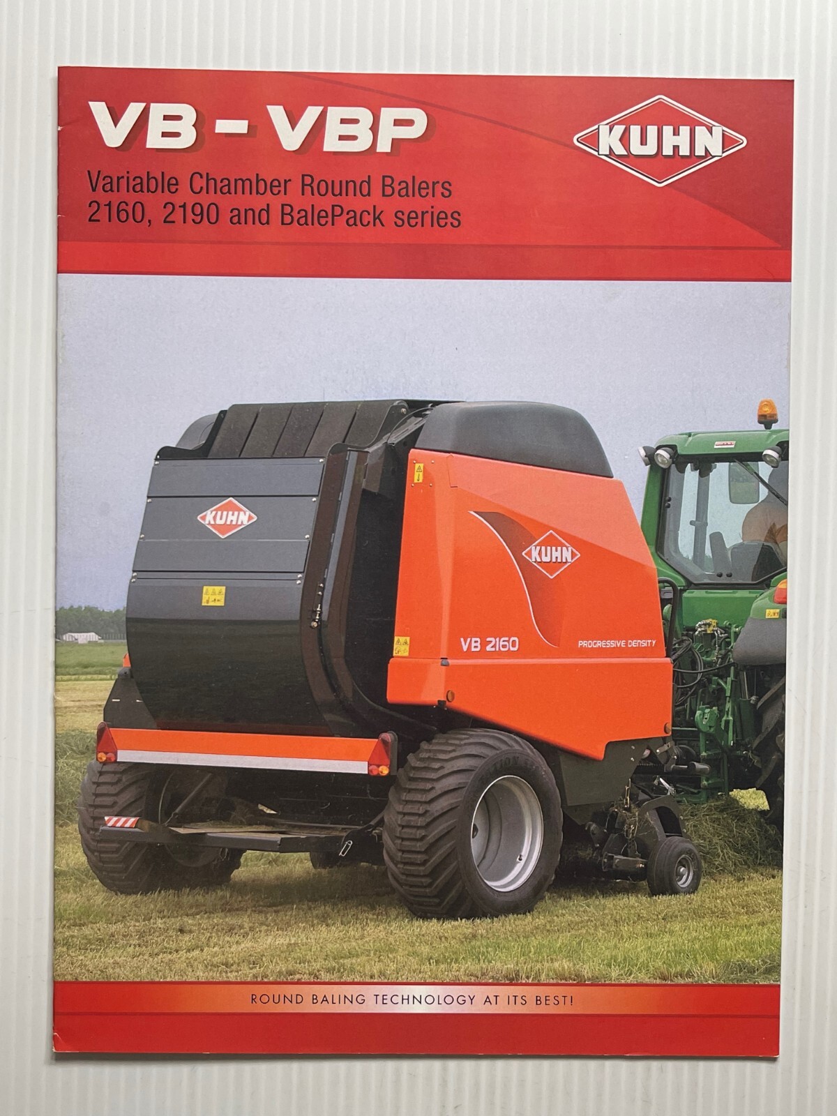 KUHN VB-VBP Round Balers (BalePack Series) – Sales Brochure *Original 2009*