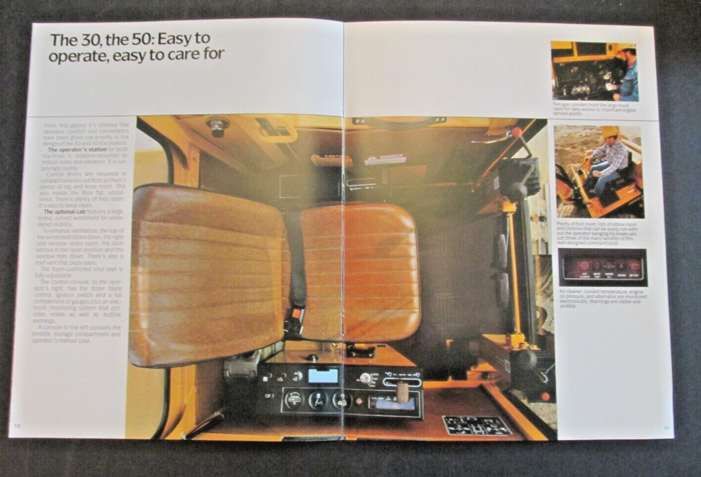 JOHN DEERE 30 50 70 EXCAVATORS SPECTIFICATIONS Dealer AD CATALOG