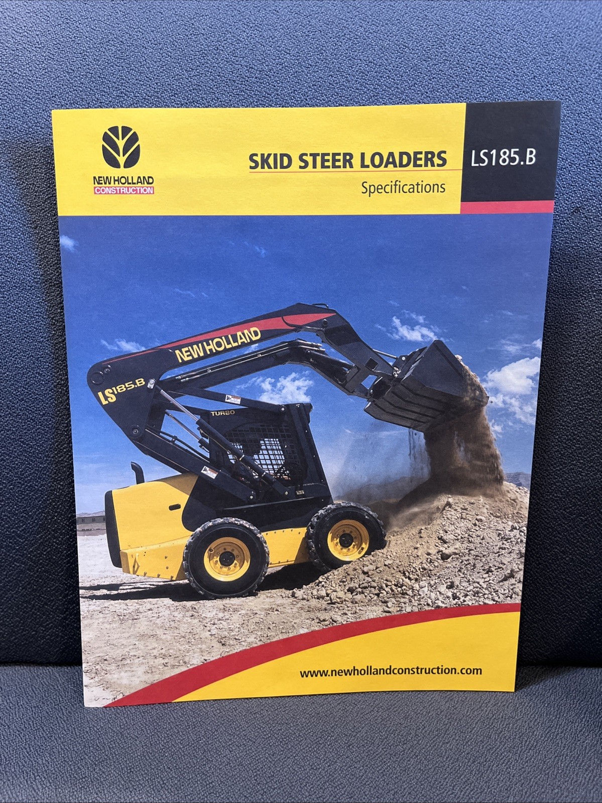 New Holland LS185.B Skid Steer Sales Brochure