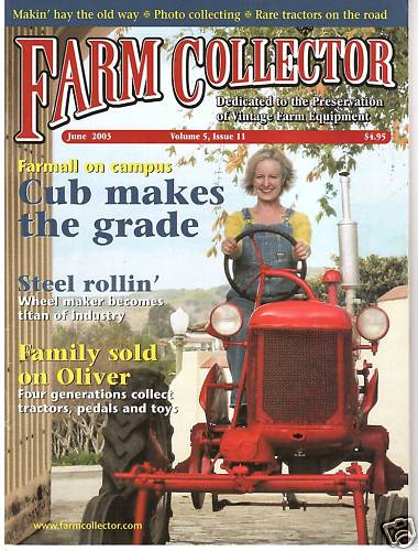 Electric Wheel Co – Minneapolis Moline ZAU tractor, 2003 Farm Collector Magazine