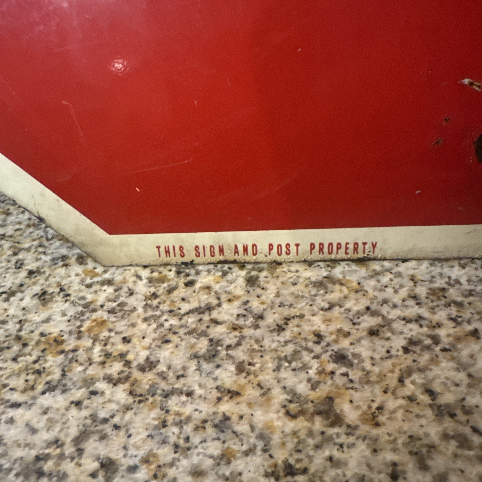 Vintage Farm Bureau & Stop Sign 15&Prime; X 15&Prime; Metal Sign Dekalb County Illinois
