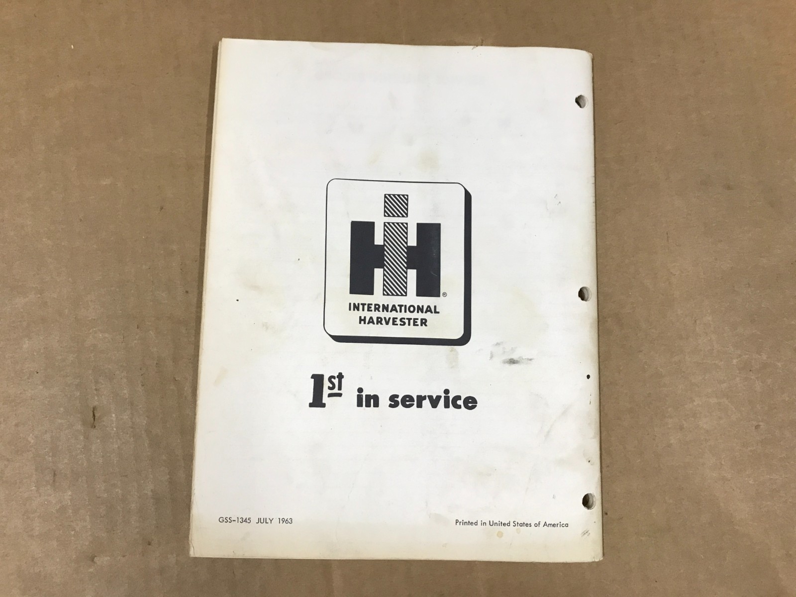 Vintage Blue Ribbon Service – Fuel System, Diesel Engine Model D-361