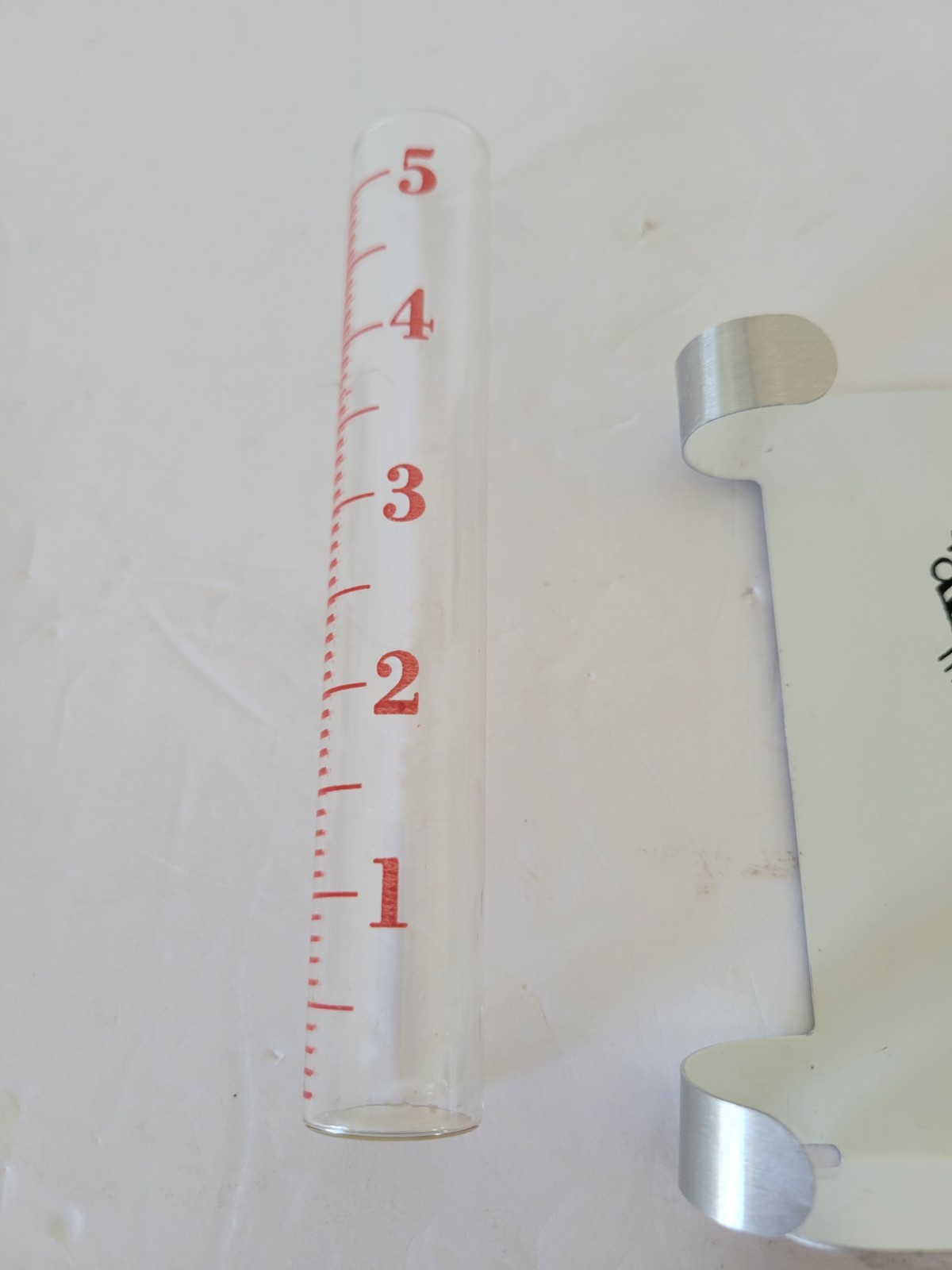 Vintage Aricultural Adveryising Vigortone Cedar Rapids, IA 6&Prime; Rain Gauge