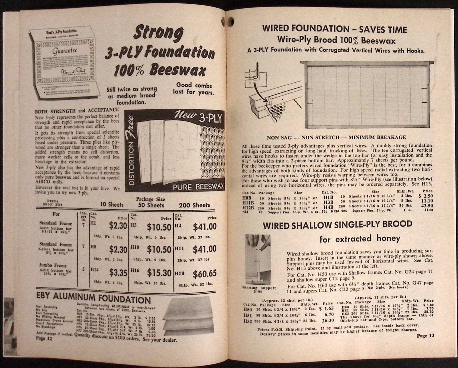 1962 World Fanous Bee Supplies Catalog A I Root Company Medina OH