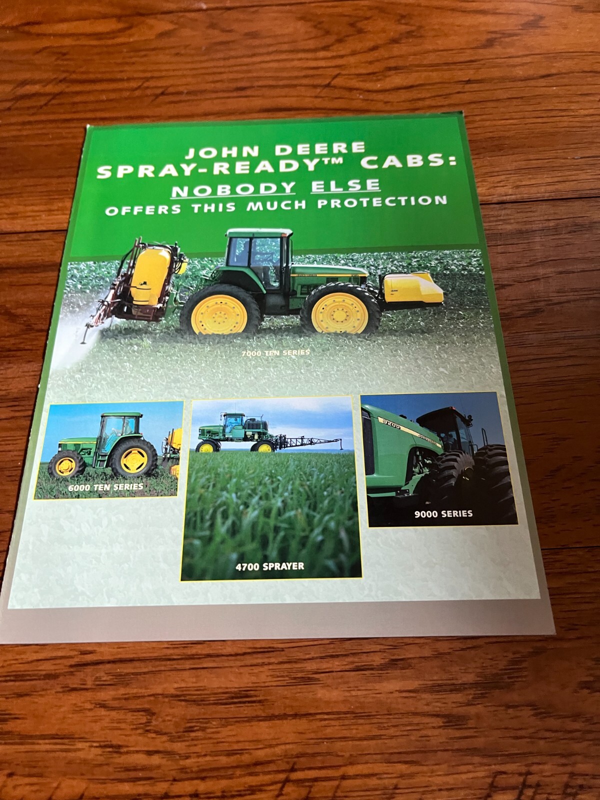 John Deere Spray Ready Cabs For 1999 Brochure AMIL21