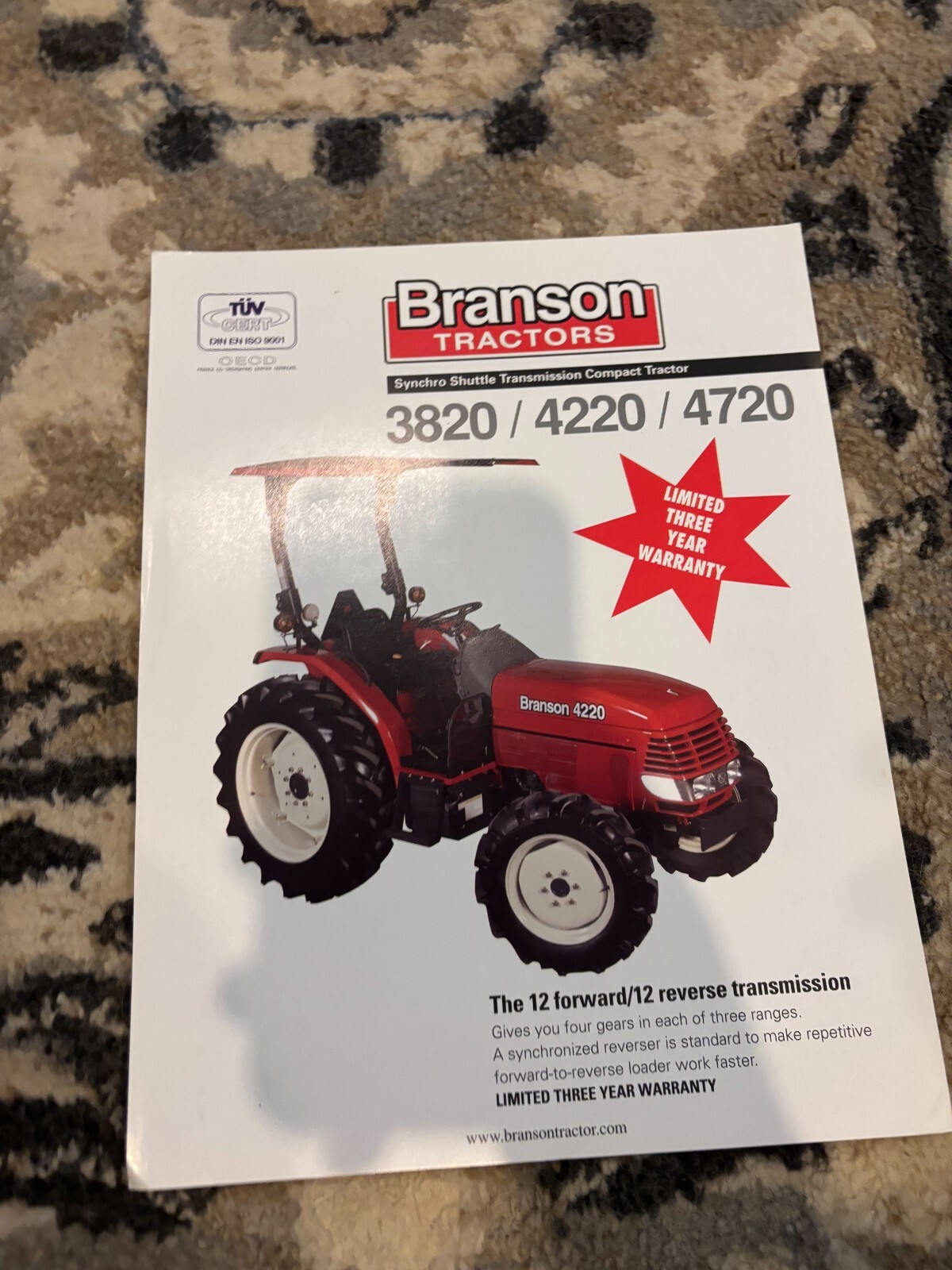 Branson 3820 4220 4720 Tractor FCCA25