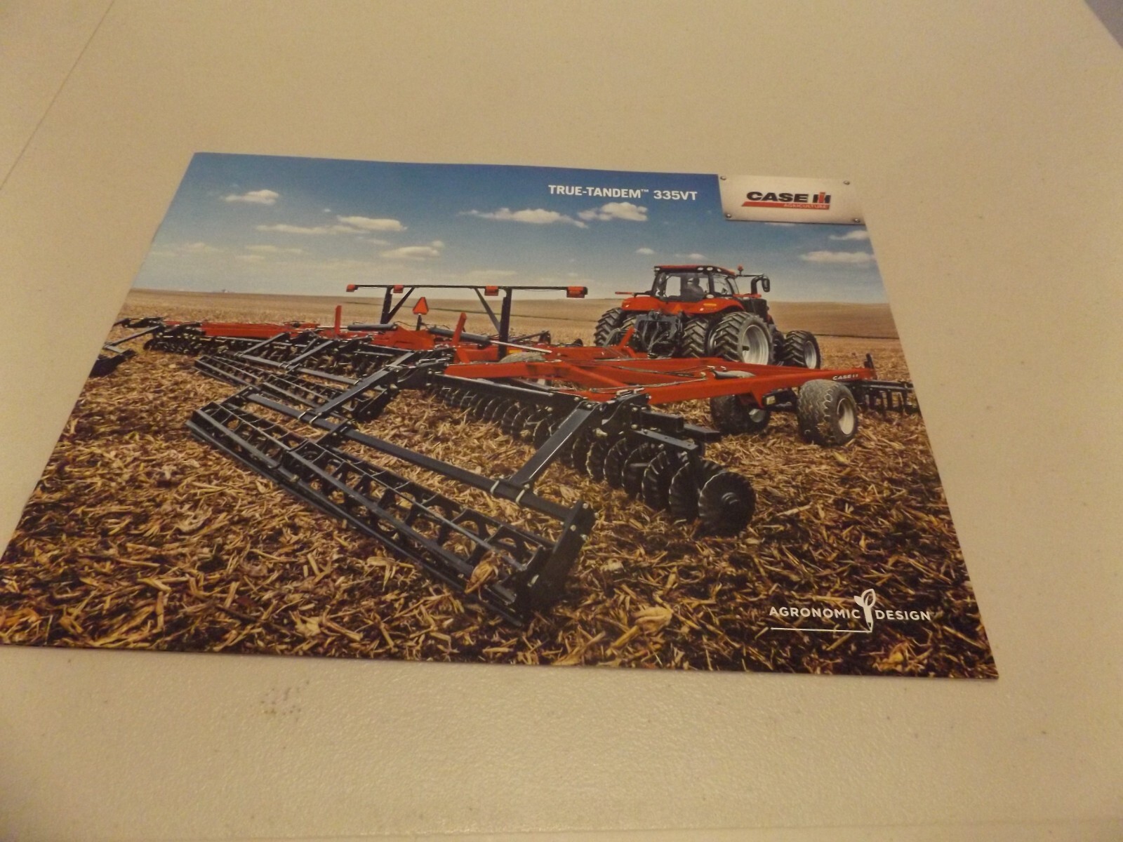 CASE-IH TRUE-TANDEM 335VT. LIT #CIH08091401 2015