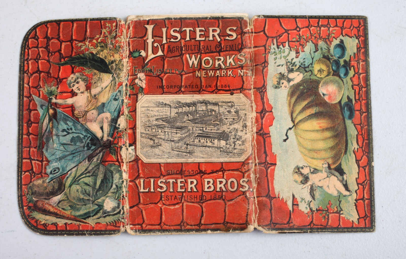1888 Listers Agricultural Chemical Works Newark NJ Advertising Testimonials