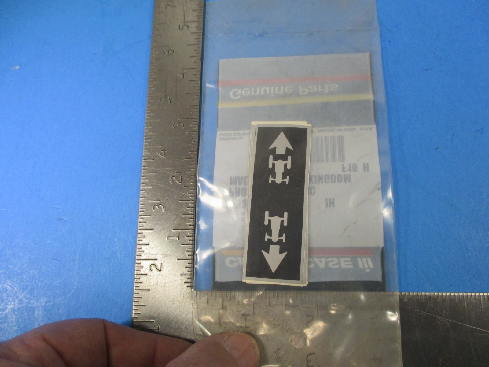 Case Directional Stickers Decals Part # 533593R1 NOS New in Package NOS1 B1