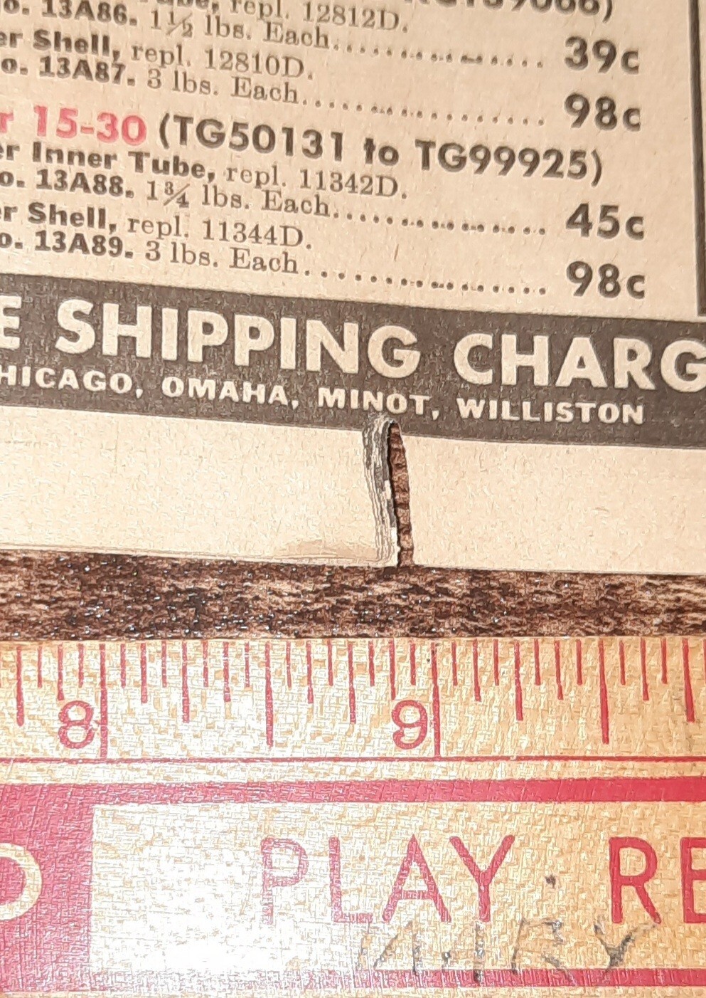 Tractor Supply Co. Guaranteed New Parts 1942 Order Guide IHC Fordson Hart-Parr