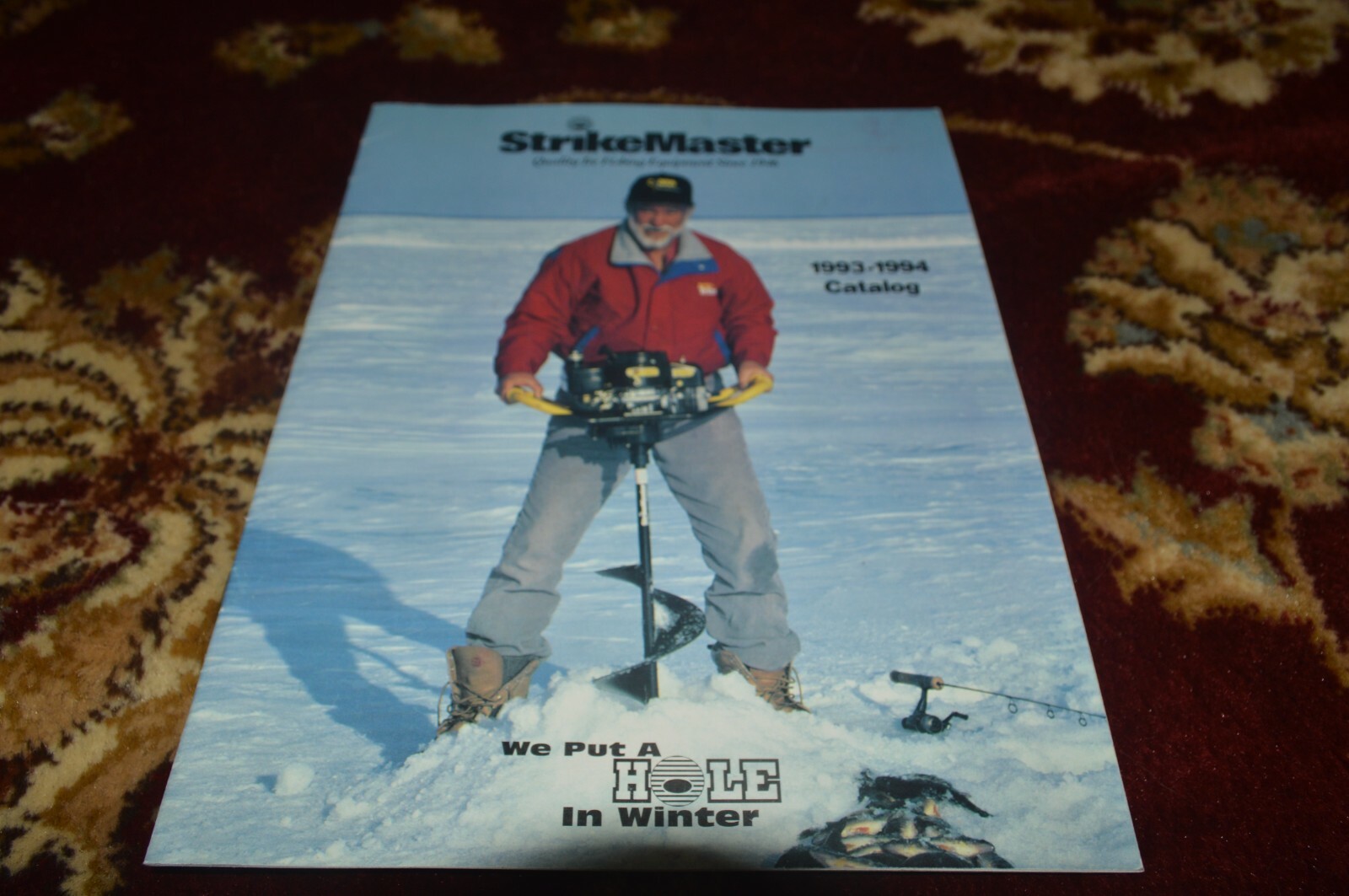 Strike Master Ice Fishing Equipment Buyers Guide For 1993-1994 Brochure FCCA