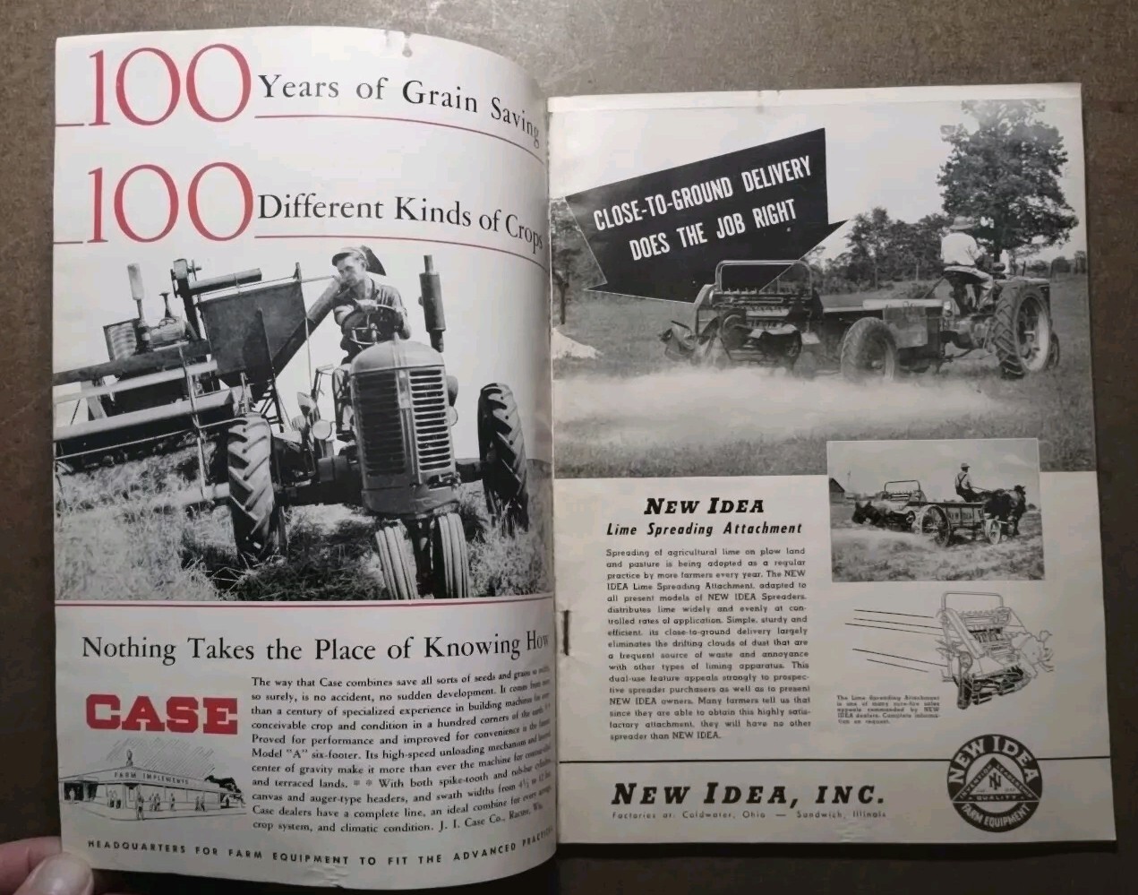1946 edition of Farm Equipment Retailing Magazine.. School Days In Peoria Ill.