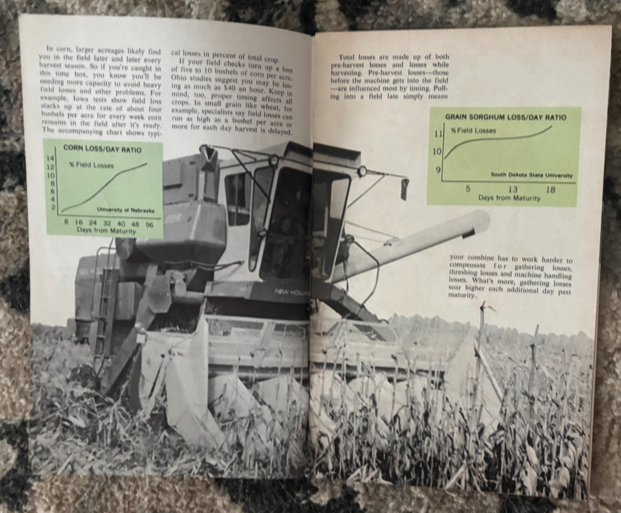 New Holland GrainPower For Profit In the 70&rsquo;s Brochure DCPA26