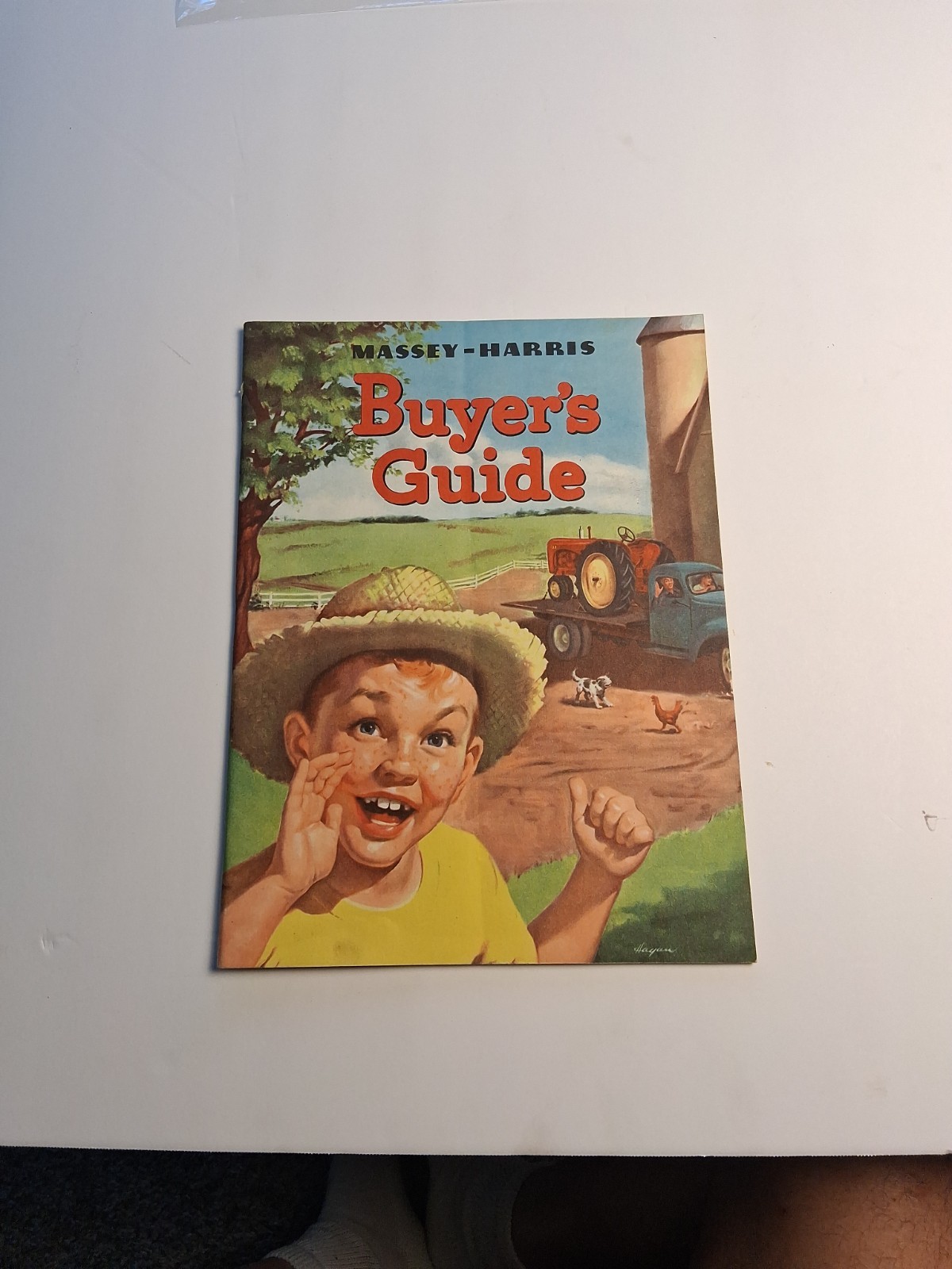 MASSEY HARRIS Tractors Buyer&rsquo;s guide Illustrated Full Color CATALOG