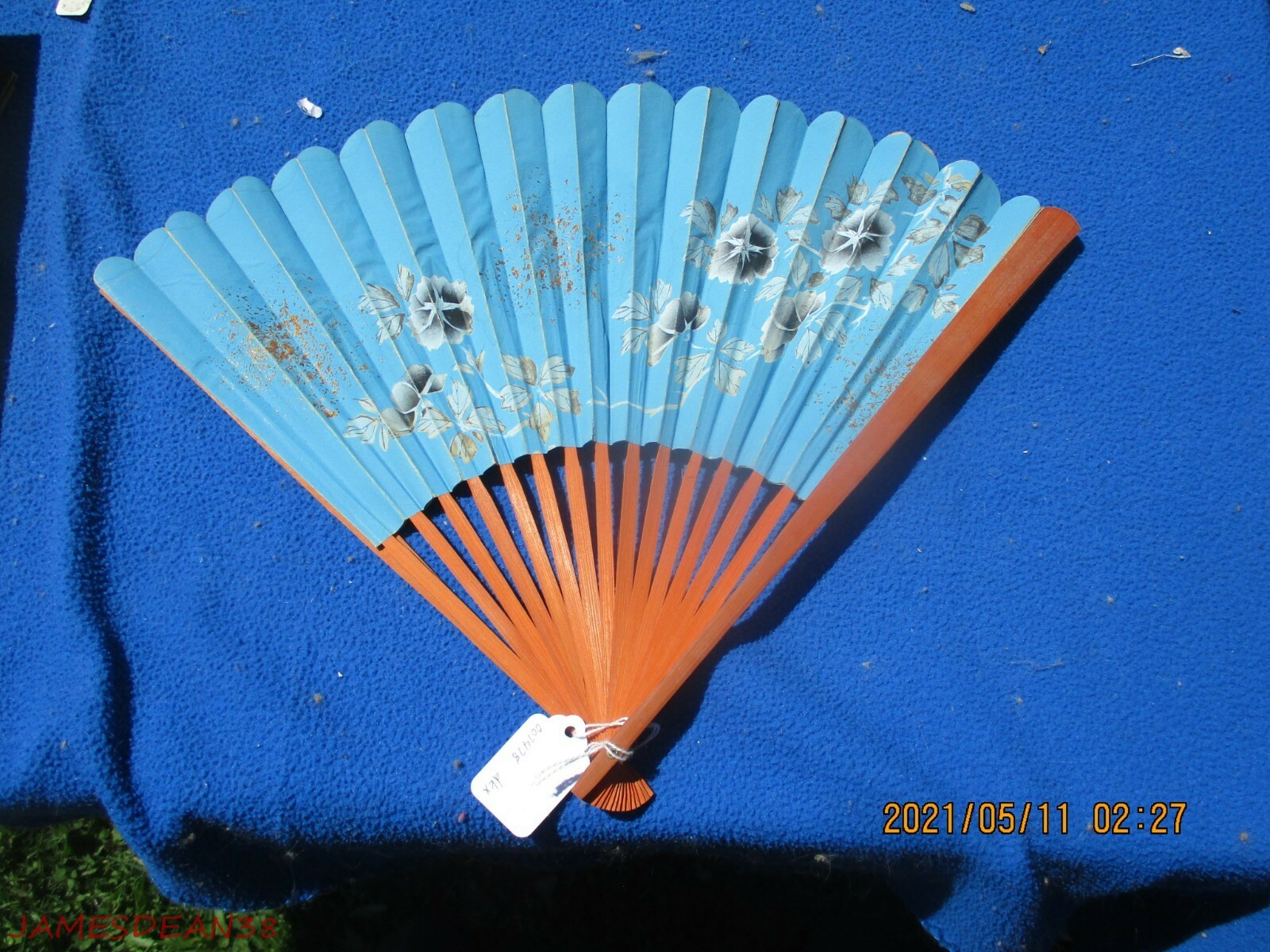 VTG Walter A. Wood Mowing & Reaping Machine Co. ADVERTISING HAND FAN HARVESTING