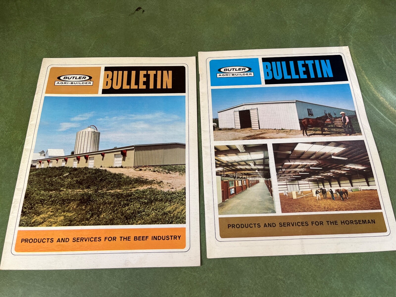 1980&rsquo;s Butler Agri-Builder Buildings Brochures Beef/Horseman Buildings