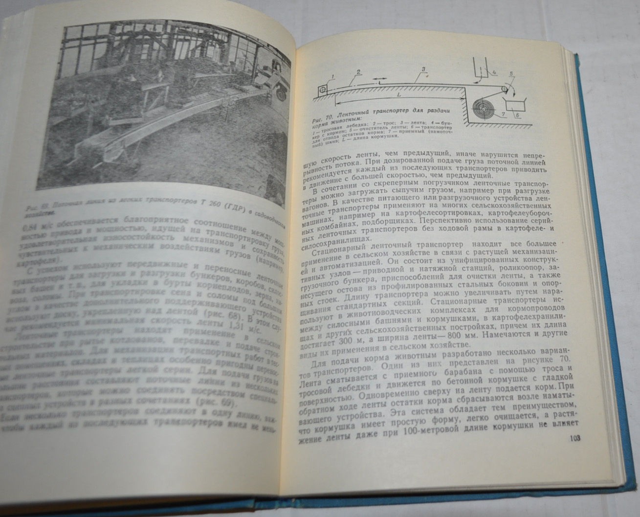 Transportation and lifting means in agriculture GDR Manual Russian