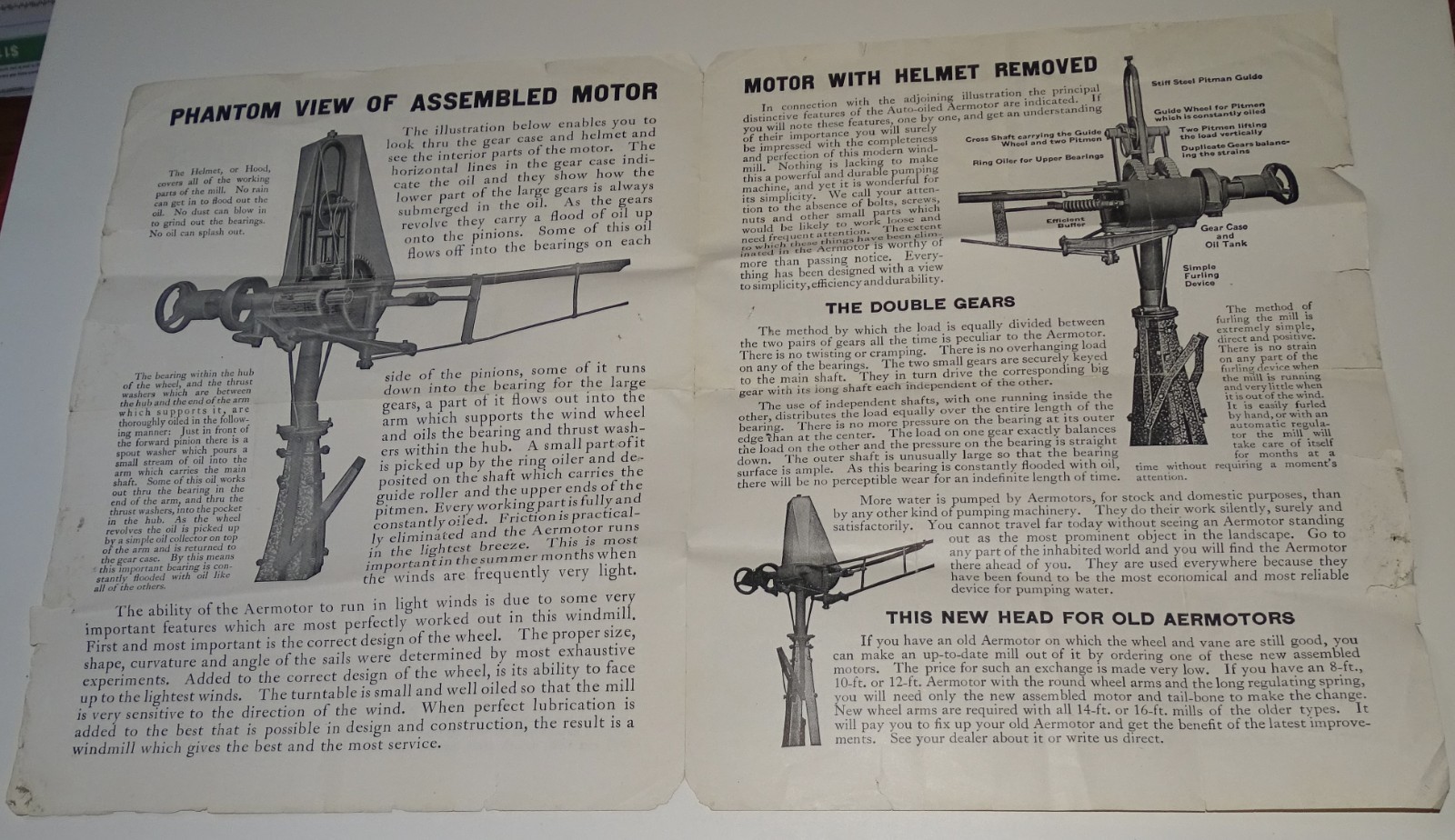 1920s Aermotor Windmill Co. Brochure, Windmills/Galvanized Steel Towers