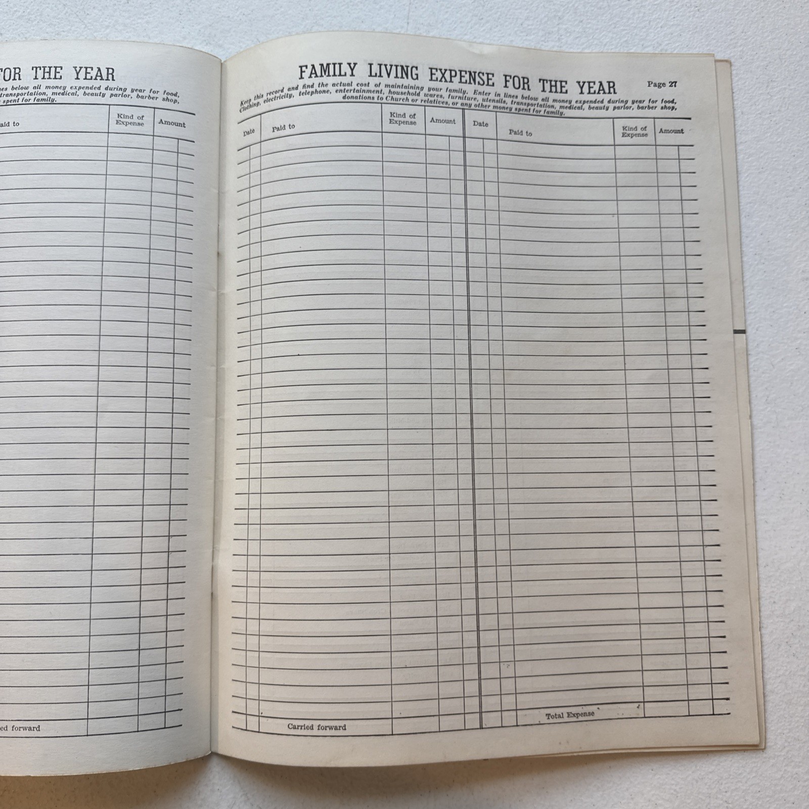 Melvin H. Sheffer Inc. Farming Equipment & Refrigeration Farm Record Book 1951