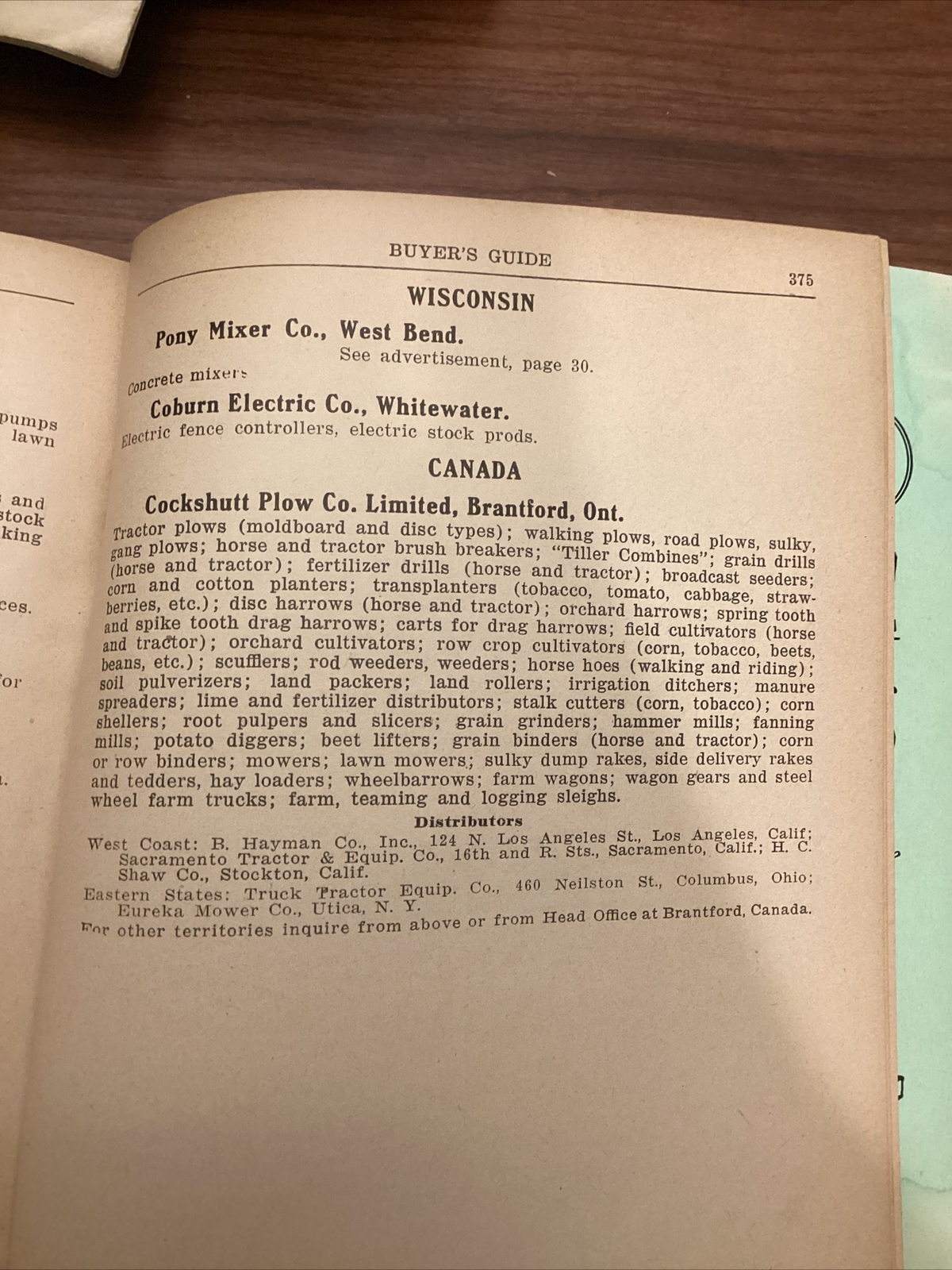 1940 Buyers Guide By Farm Implement News “Established 1882”