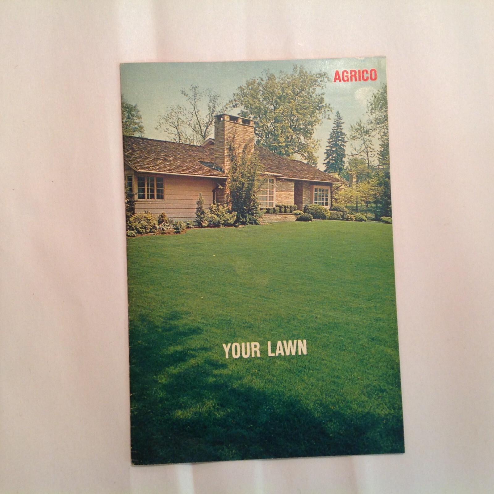 Vtg American Agricultural Chemical Co Agrico Booklet Your Lawn Care Guide Grow