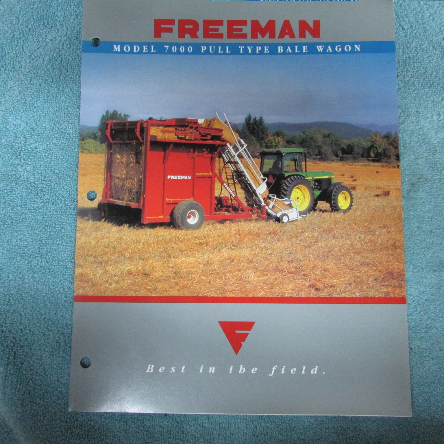 Freeman Baler Brochure&rsquo;s (3) 200 / 300, 1390, 7000