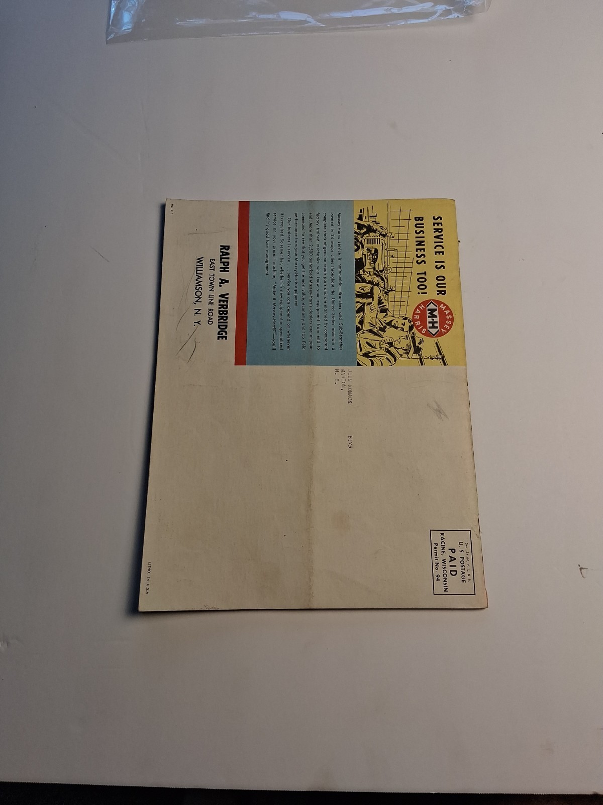 MASSEY HARRIS Tractors Buyer&rsquo;s guide Illustrated Full Color CATALOG