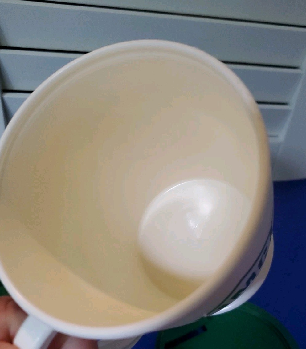 VTG IMC International Minerals Chemical Plastic Travel Mug Dashboard Holder Lid