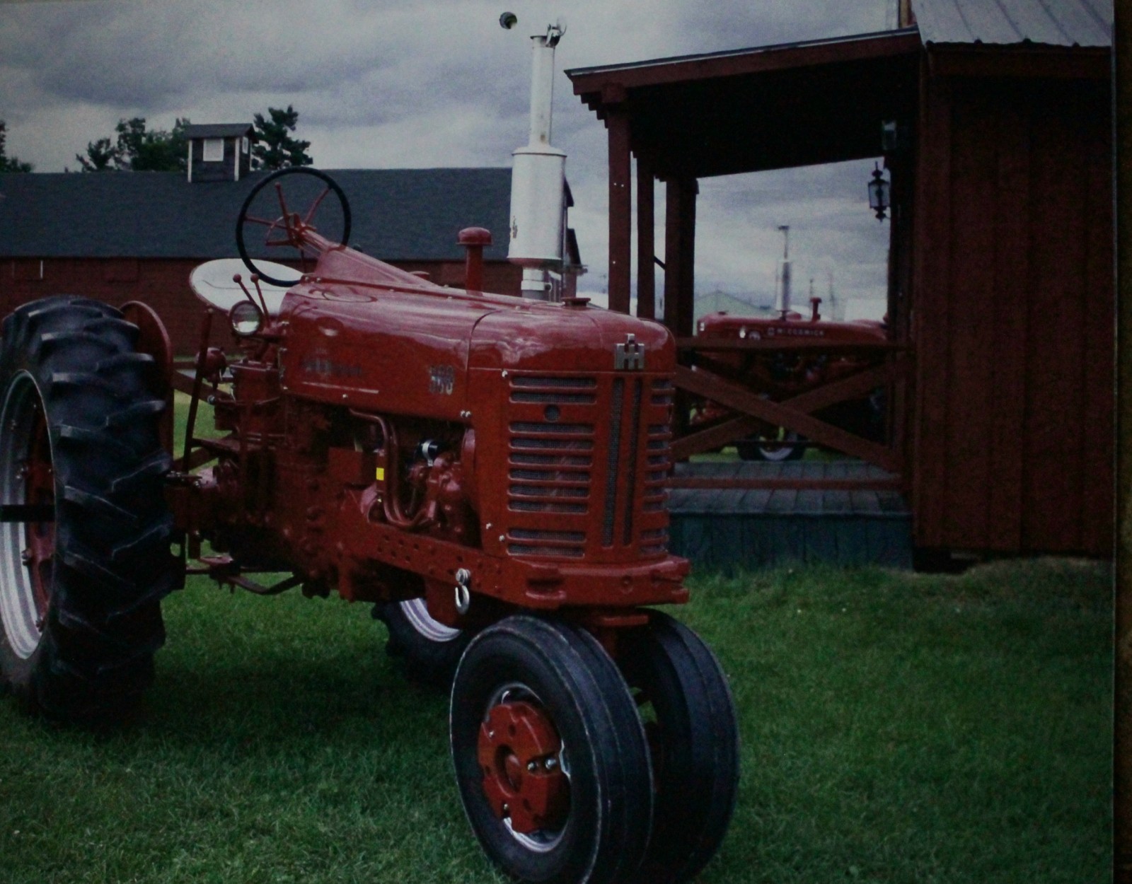 Farmall Tractor Vintage Picture Wall Art Country Farming Decor