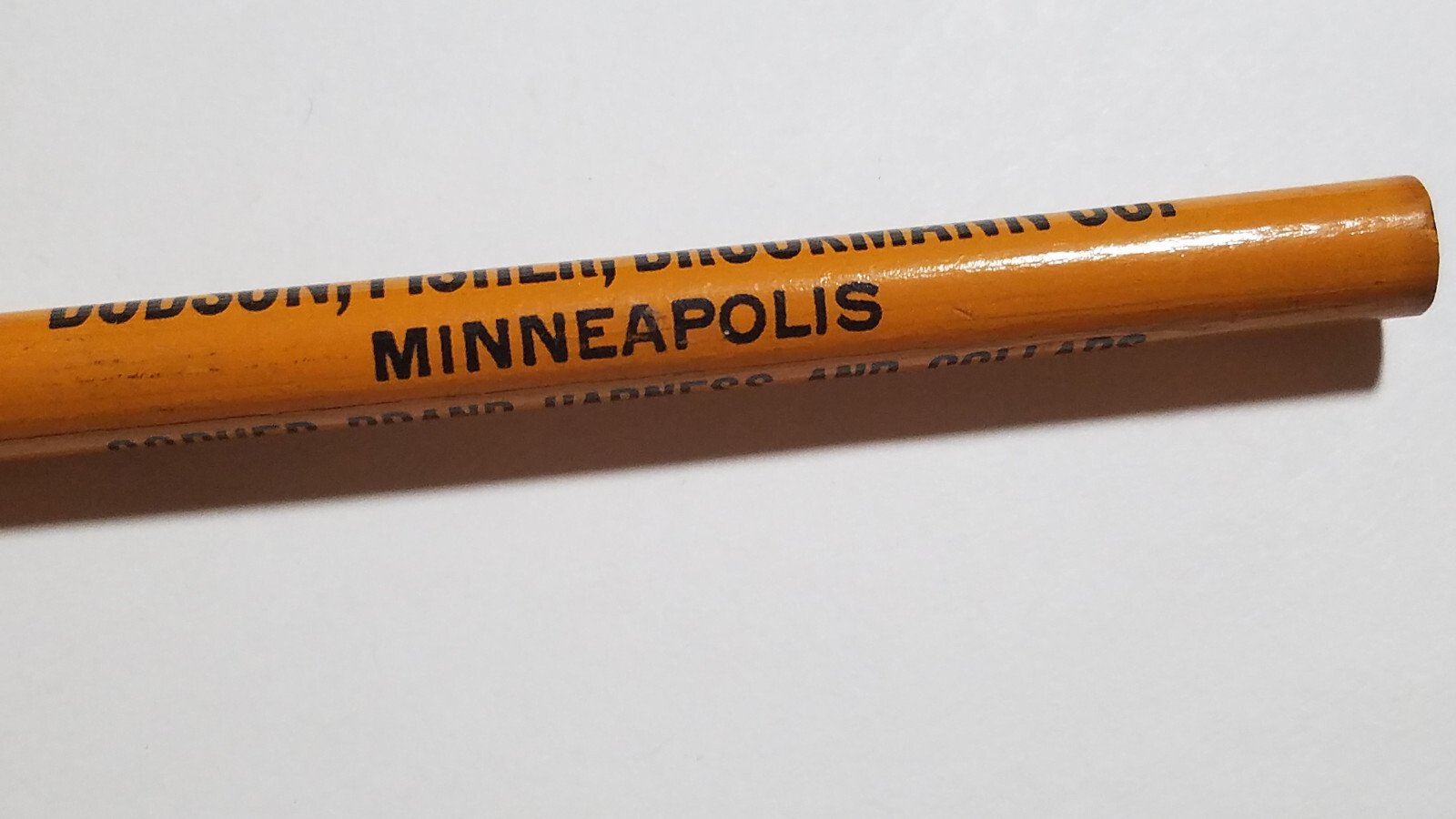 Gopher Brand Harness & Collars, Vintage Adv Pencil, Dodson, Fisher, Brockmann Co