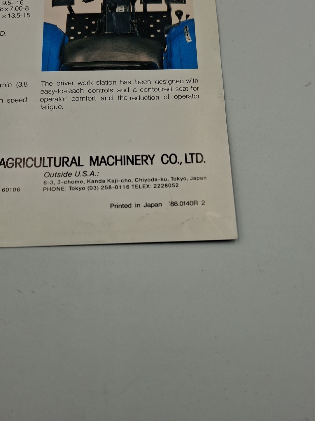 Lot 5x Vtg Tractor Advertising Brochures Massey Ferguson Mitsubishi Allied SMC