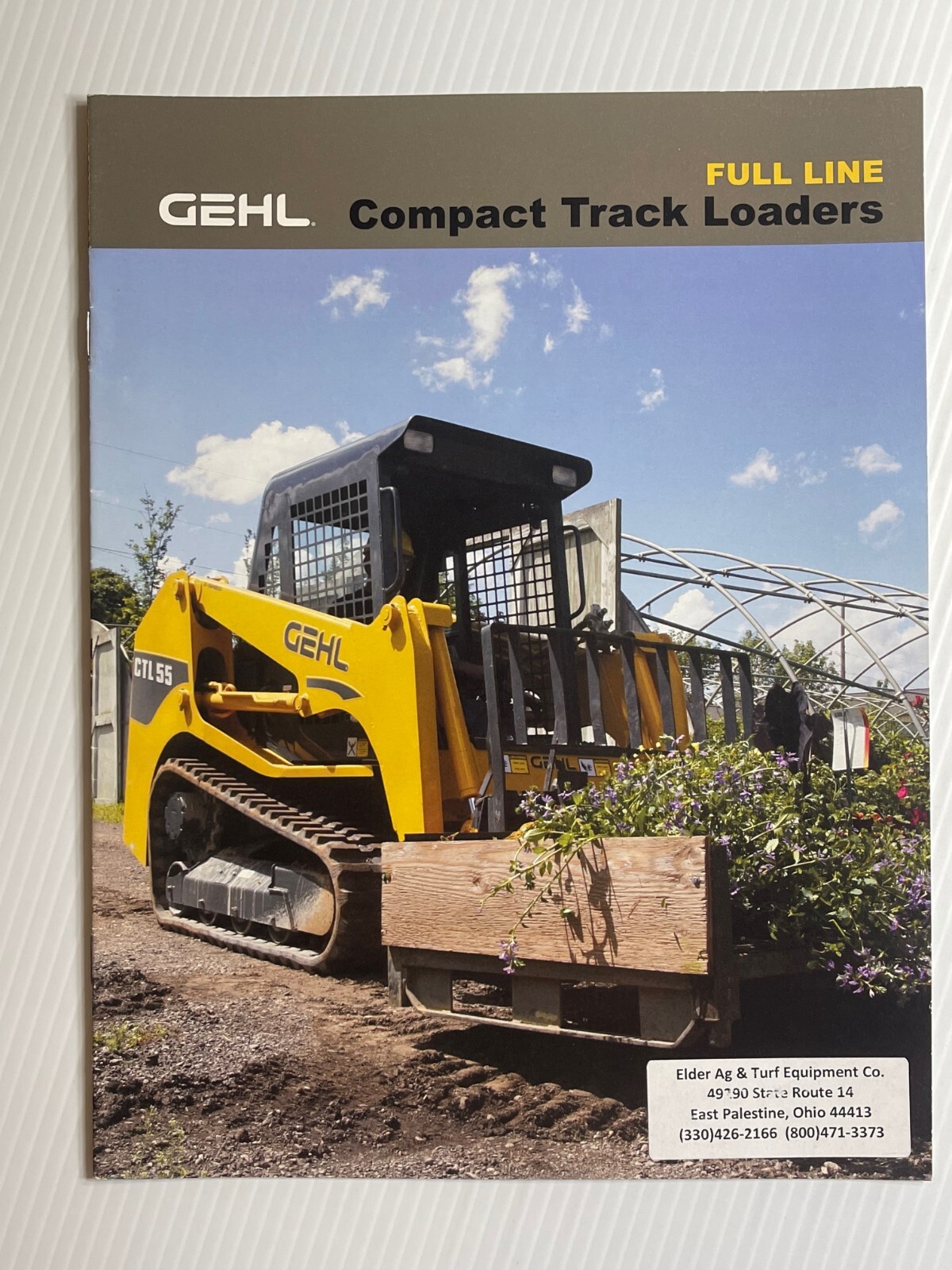 GEHL Compact Track Loaders Sales Brochure *2008* (Showroom Sales Book)