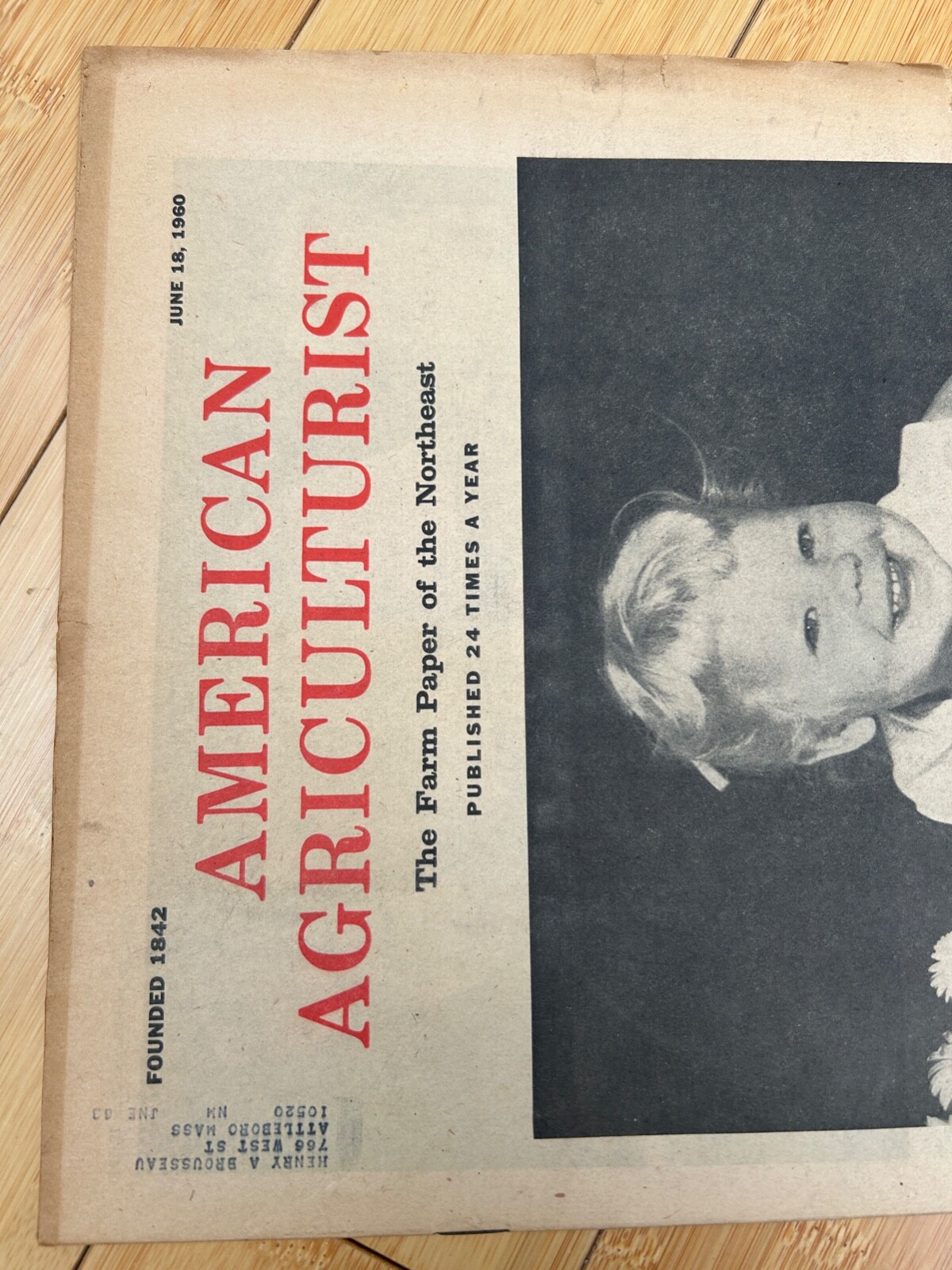 JUNE 18 1960 AMERICAN AGRICULTURIST MAGAZINE THE FARM PAPER DAIRY MONTH