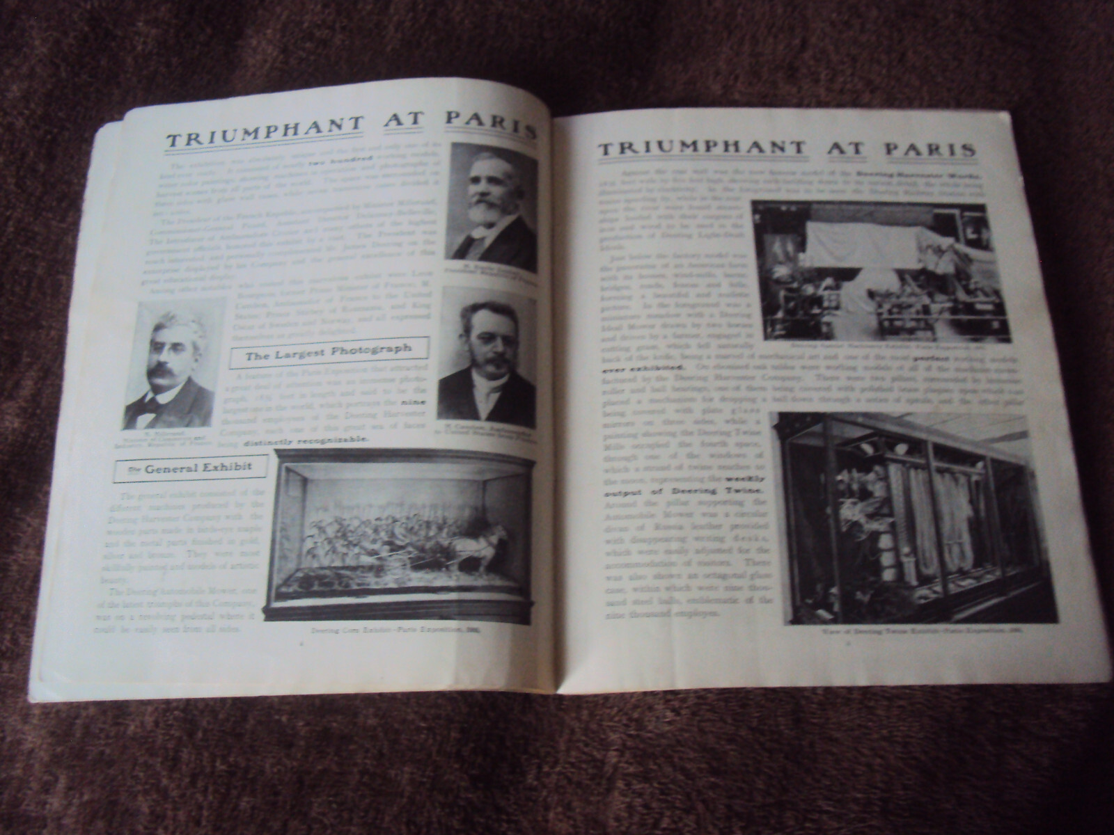 1901 Deering Harvesting Machinery Catalog 36 page SB