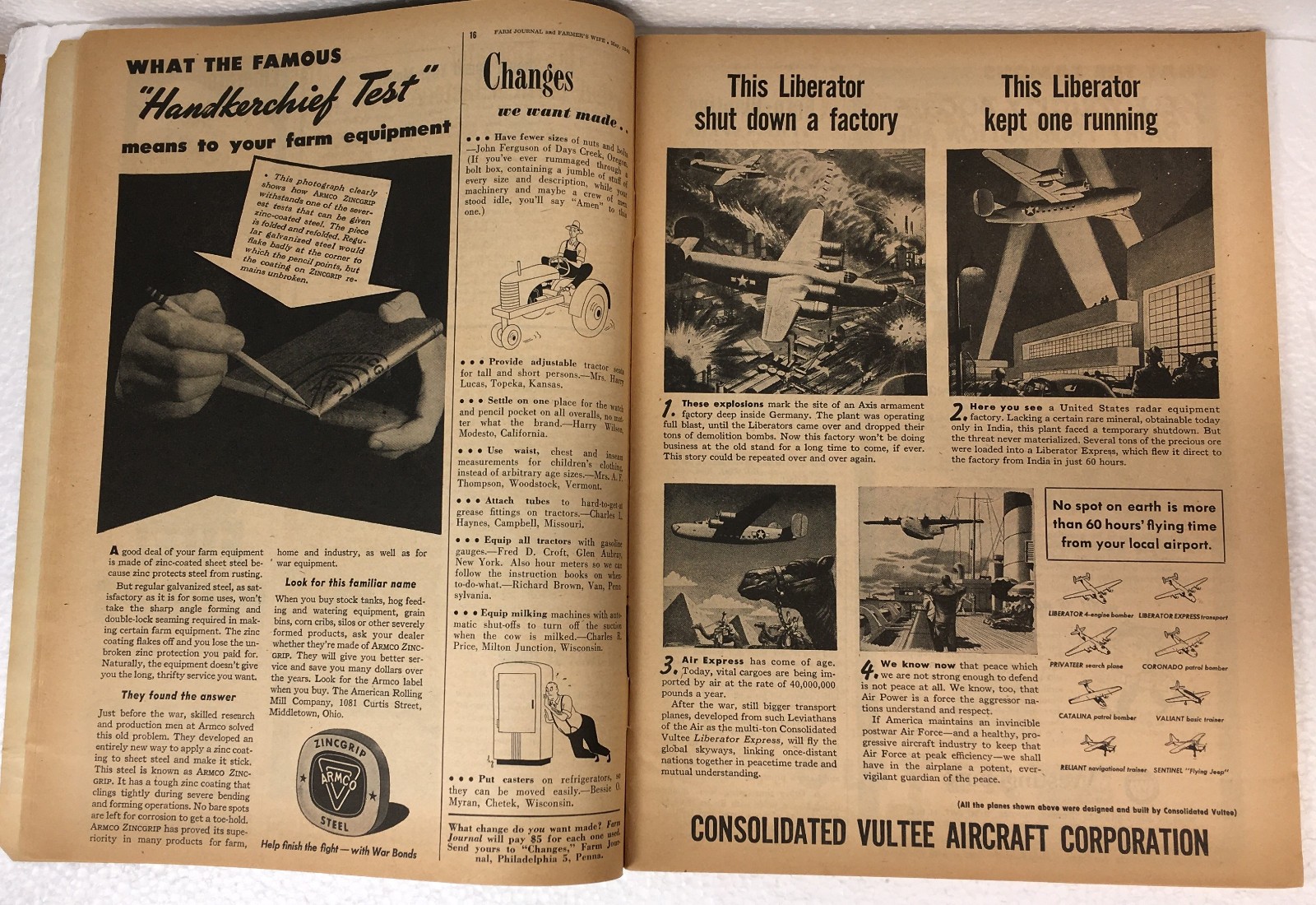FARM JOURNAL and FARMERS WIFE MAGAZINE — MAy, 1945