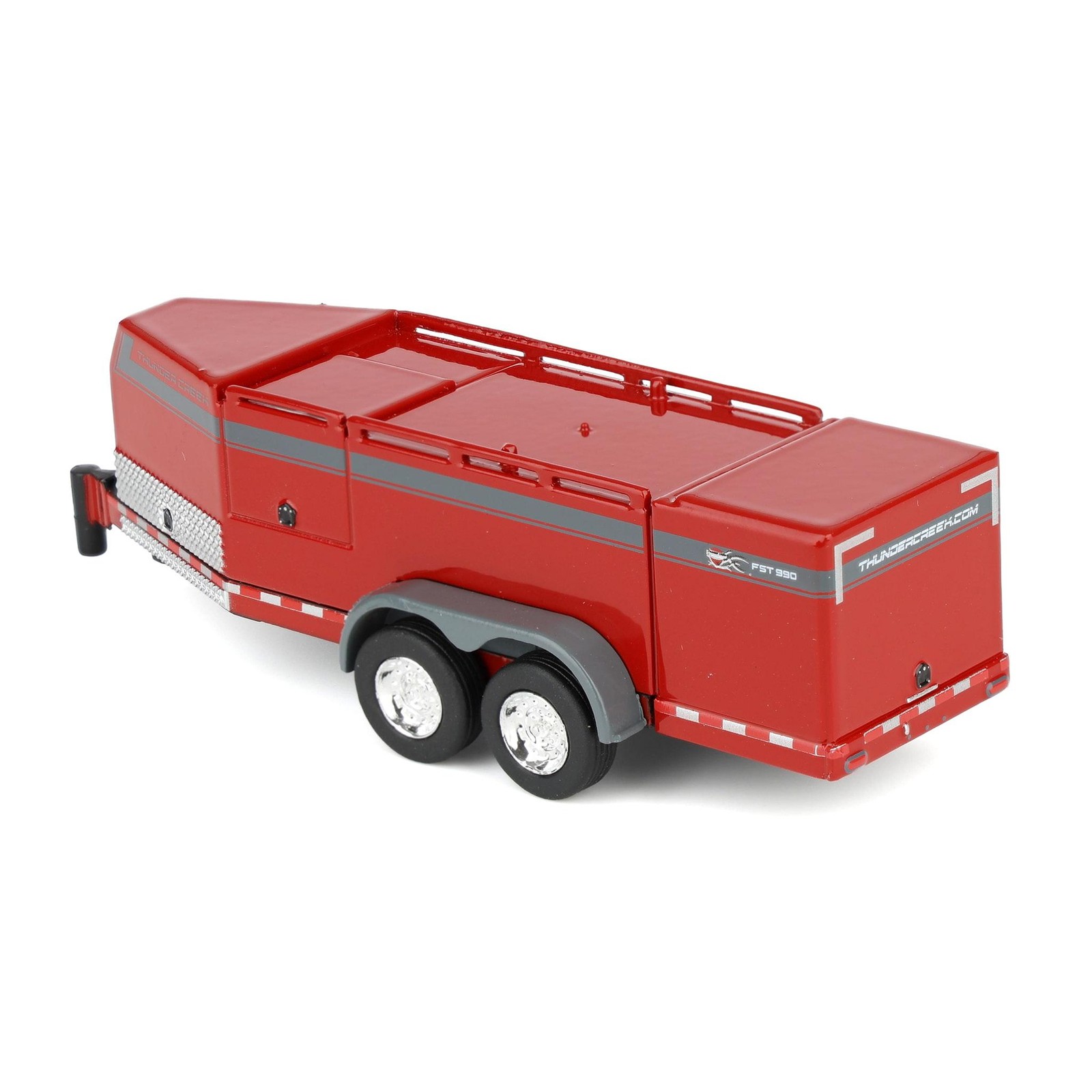 1/64 Thunder Creek FST990 Tandem Axle Fuel Trailer, Red, TCM604