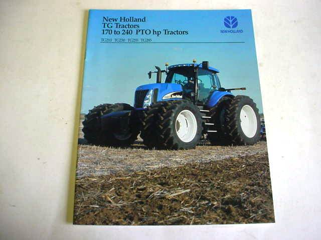 New Holland 170 to 240 HP Tractors Color Brochure
