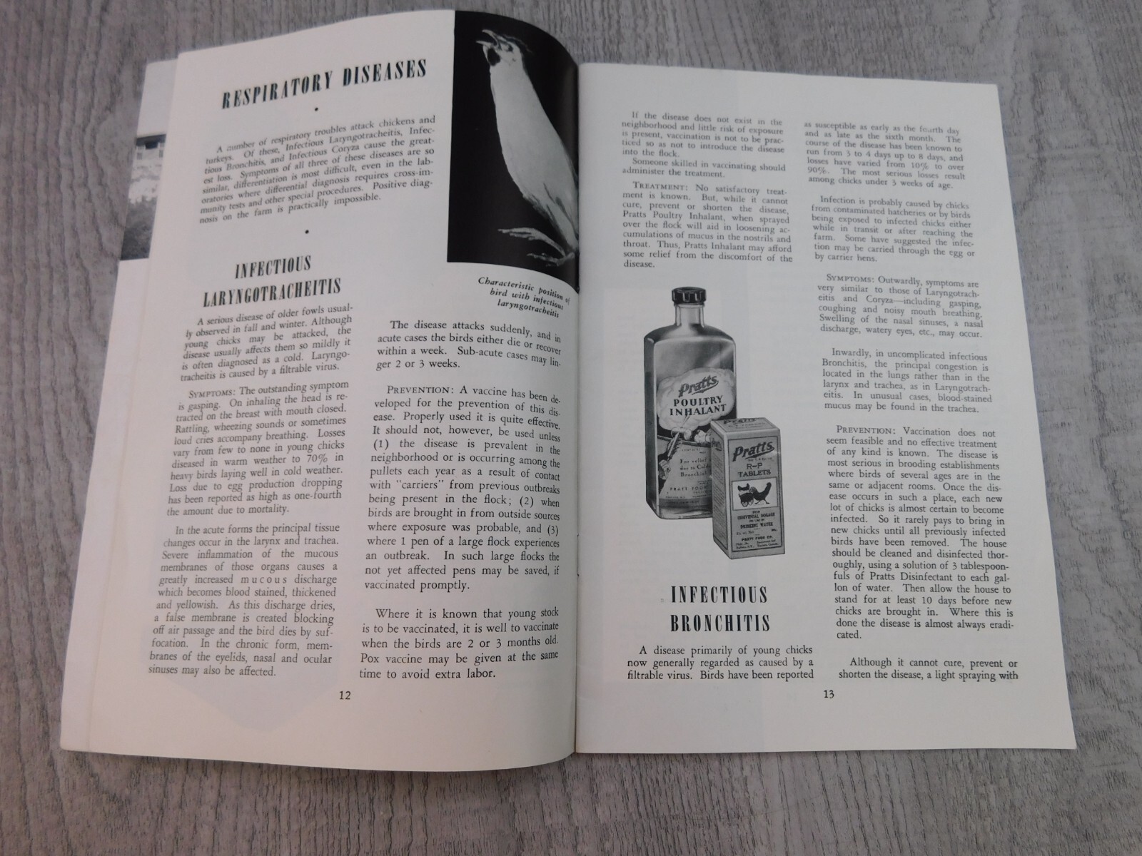 The Poultry Health Guide Vintage Pamphlet Raising Chickens Houses Hoppers Range