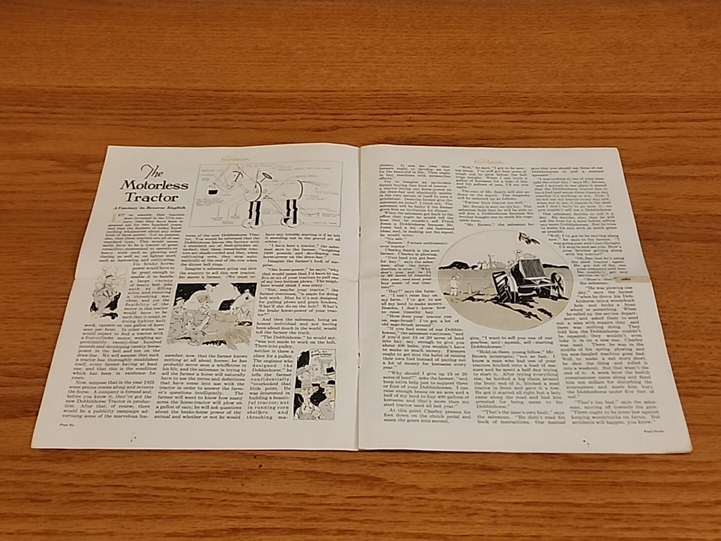 The Fordson Magazine April 1925 Vintage Original