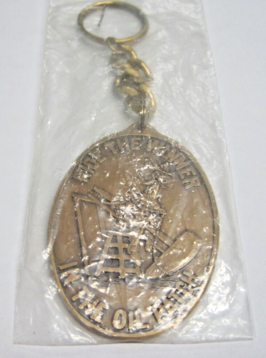 Hesston Key Chain Ride the Winner Limited Edition Pumpjack New in Plastic