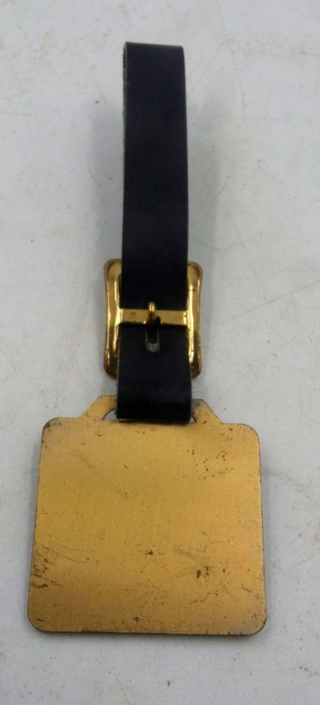 EARLY BLACK ENAMEL DROTT EXCAVATOR FOB WITH TOMAHAWK SCARCE