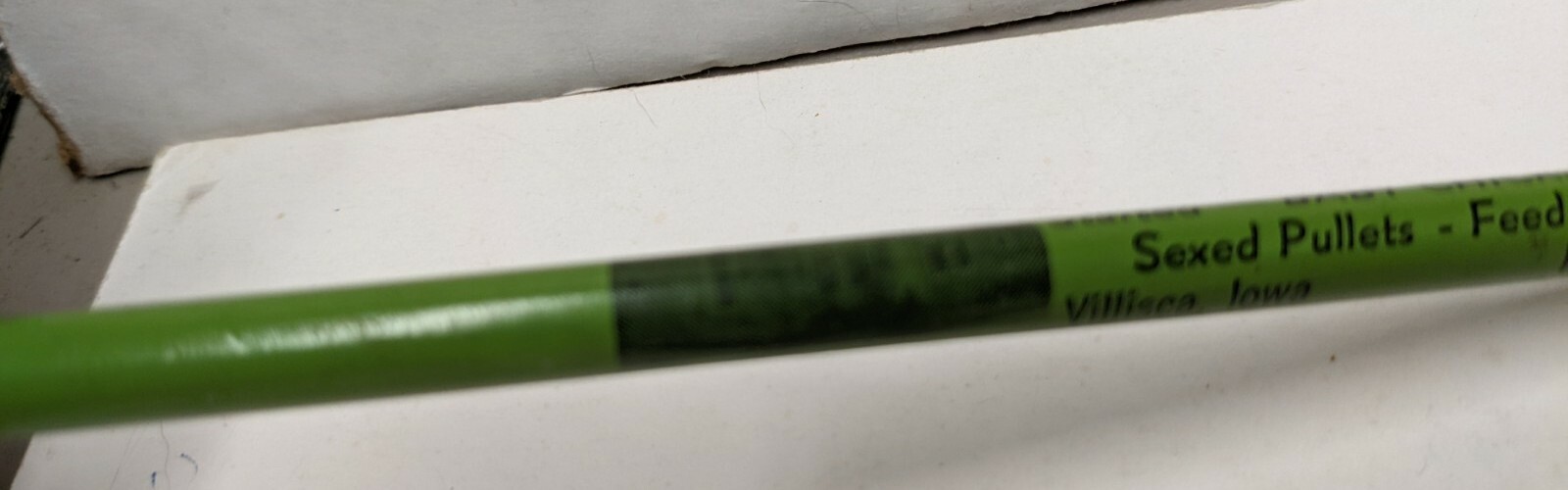 Vintage Forsythe Hatchery Phone Black 175 Villisca Iowa IA Advertising Pencil