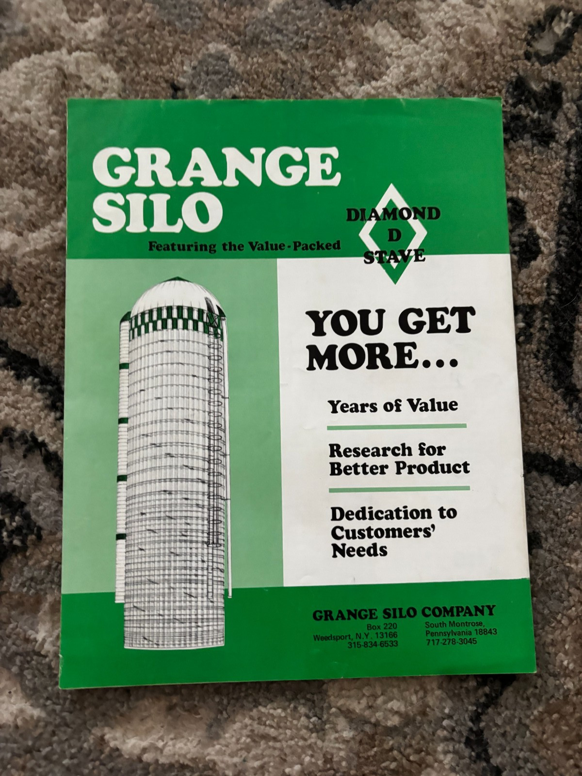 Grange Silo Dimond D Stave Brochure DCPA26