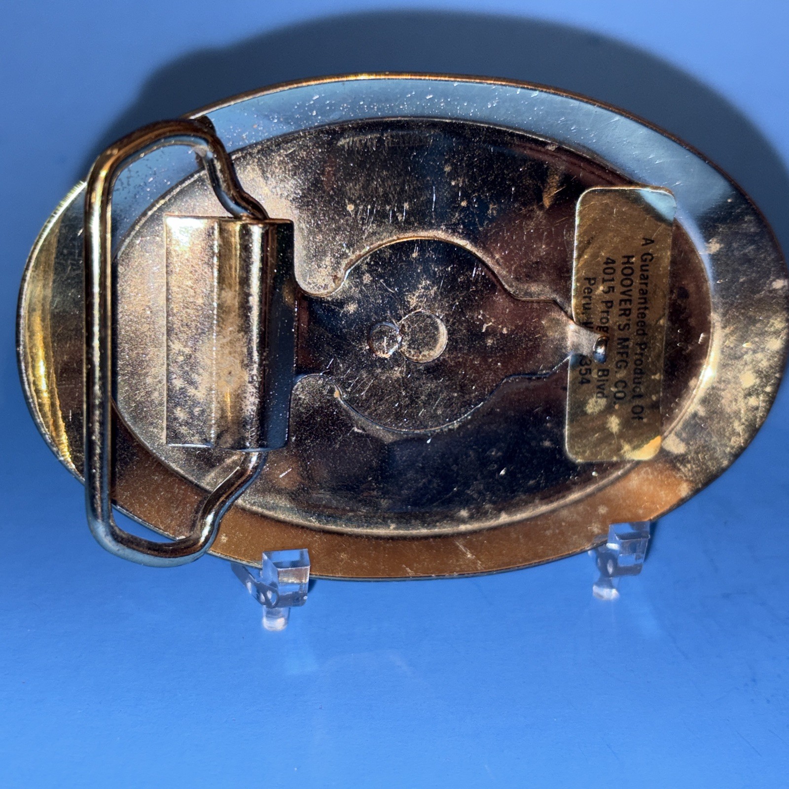 Vtg Fordson Tractor Belt Buckle Farm Ag
