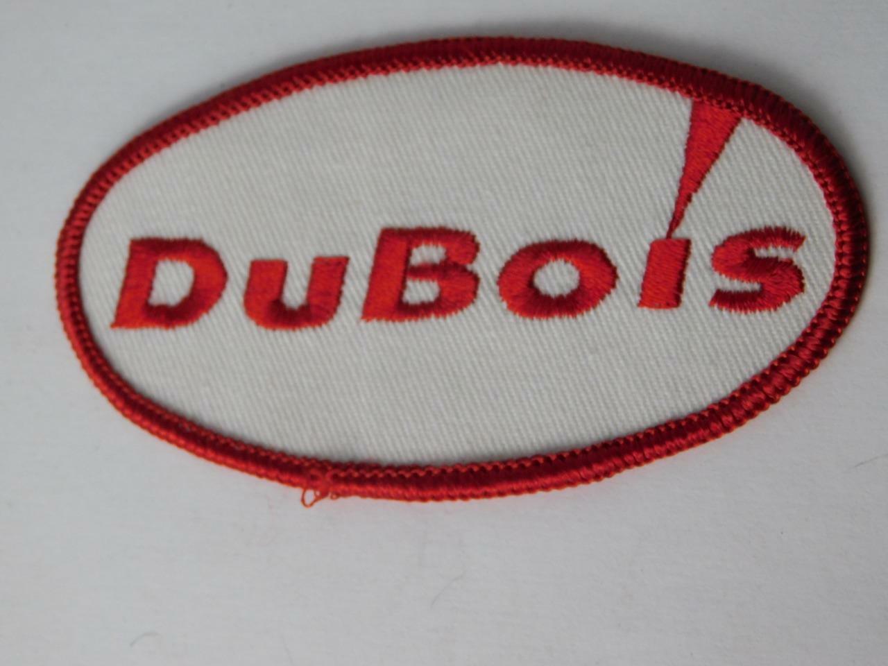 DUBOIS AGRICULTURE VINTAGE HAT JACKET PATCH AGRICULTURE FARM ADVERTISING BADGE